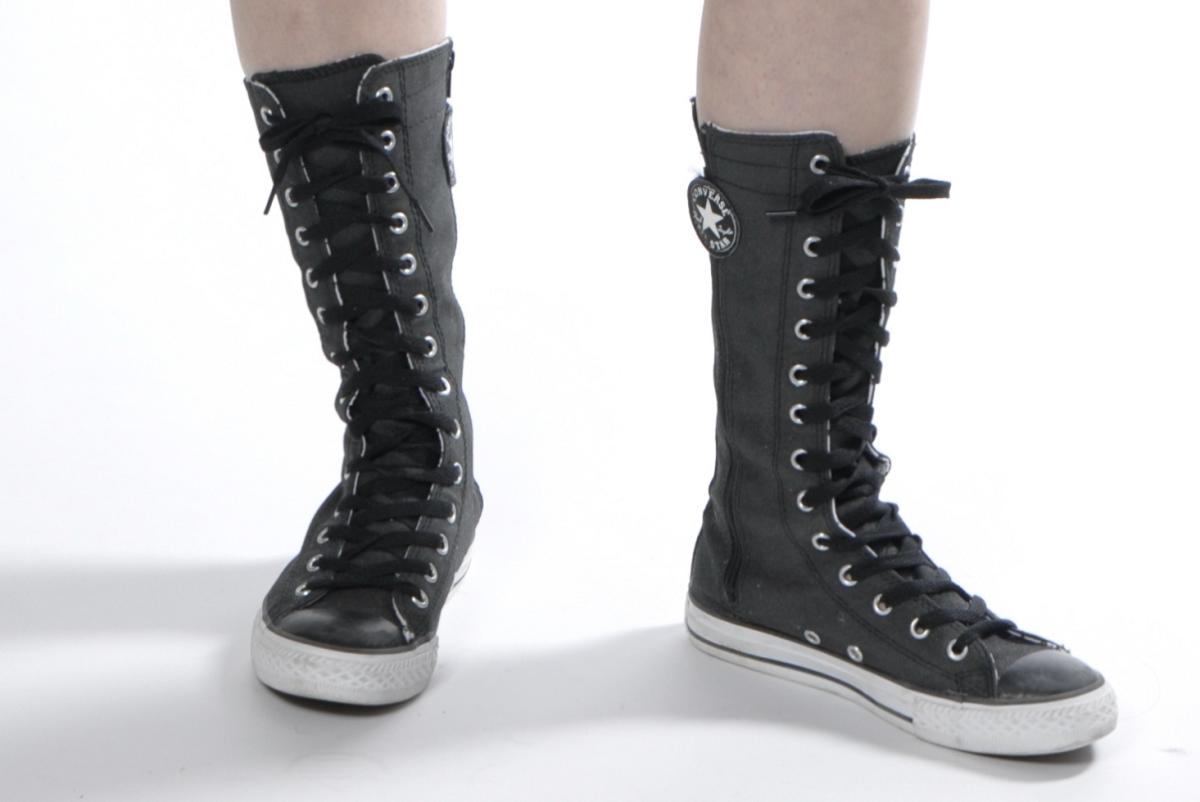 Black High Tops Converse For Girls