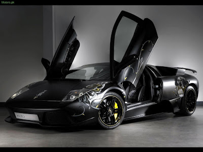 Black Lamborghini Murcielago Wallpaper Hd