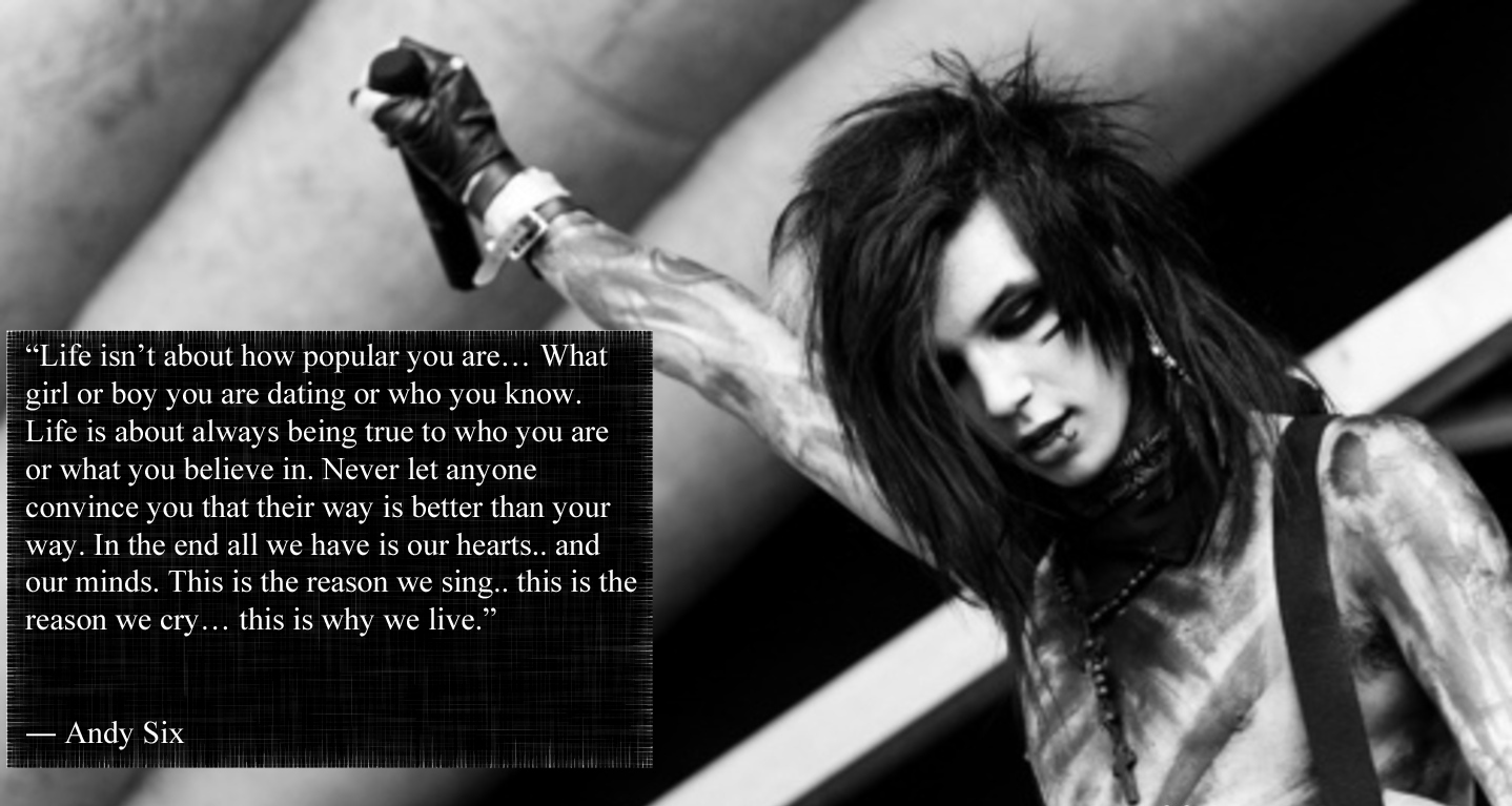 Black Veil Brides 2013 Andy