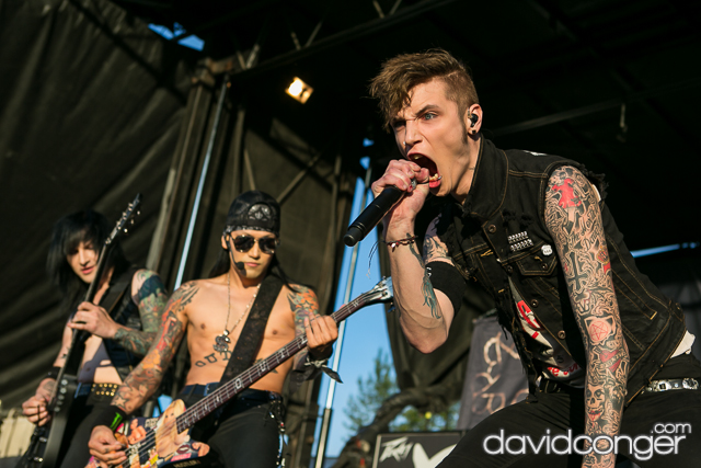 Black Veil Brides 2013 Warped