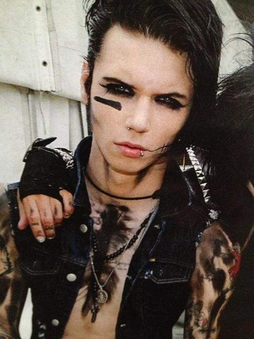 Black Veil Brides Andy Sixx 2012