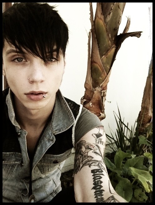 Black Veil Brides Andy Sixx 2013