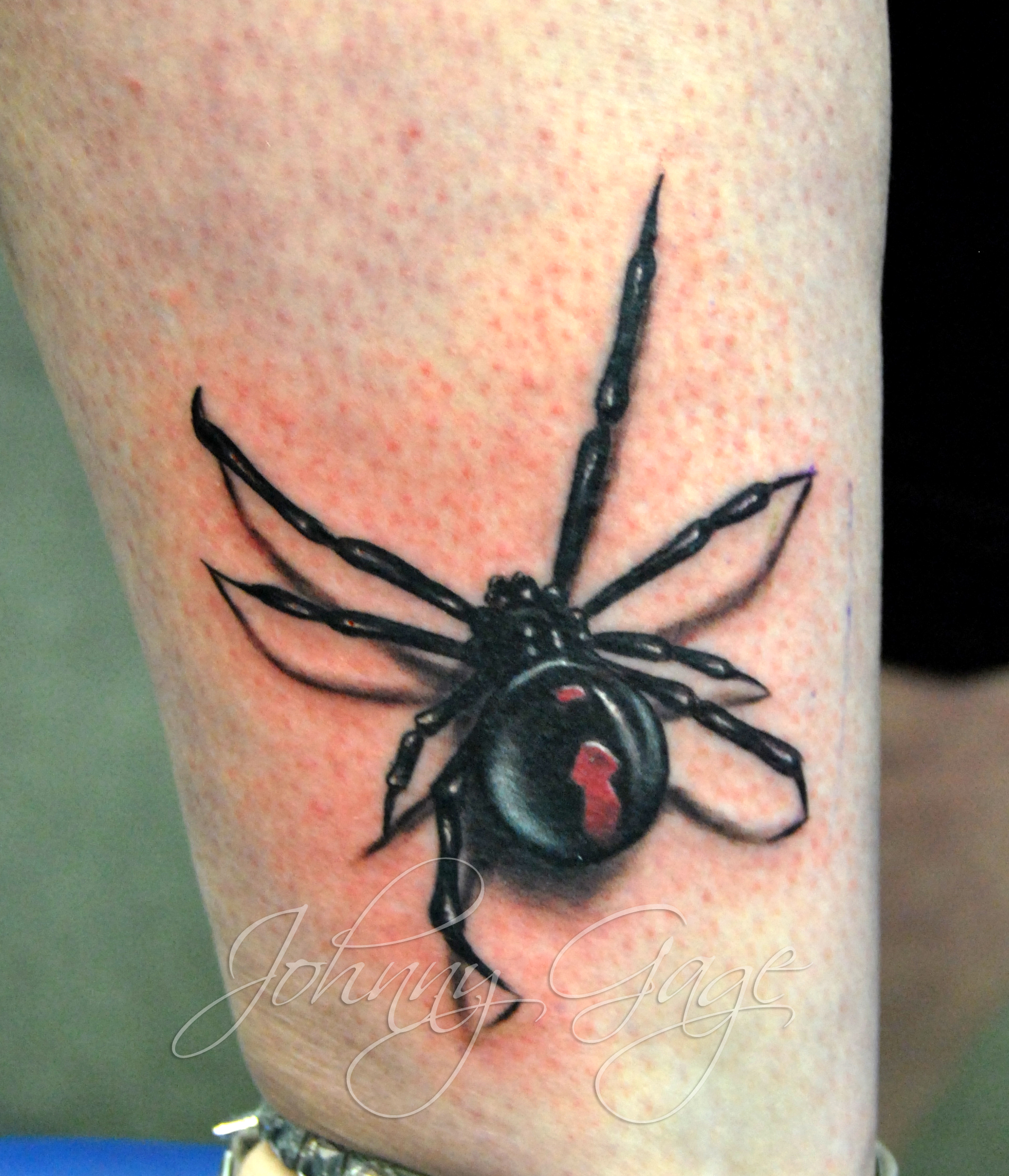 Black Widow Spider Tattoo Designs