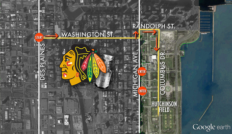 Blackhawks Parade 2013