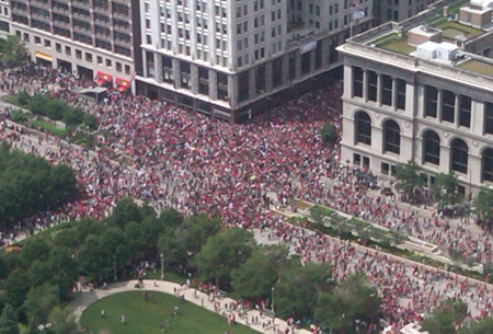 Blackhawks Parade 2013