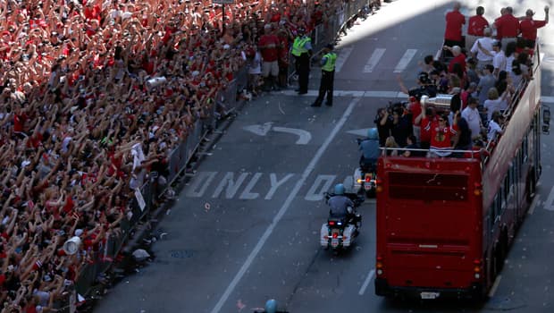 Blackhawks Parade 2013