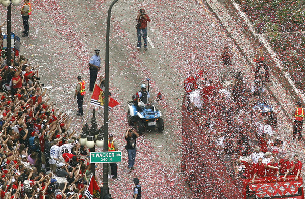 Blackhawks Parade Route And Schedule