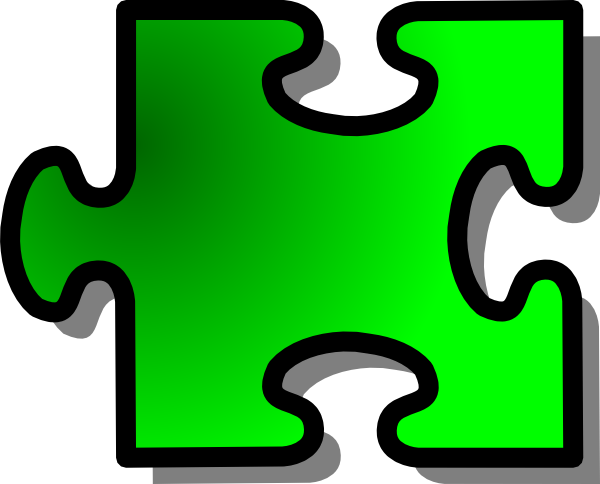 Blank Jigsaw Piece Template