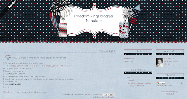 Blogspot Background Template