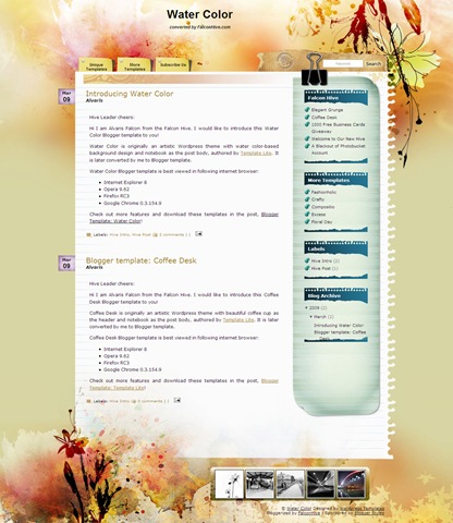 Blogspot Templates