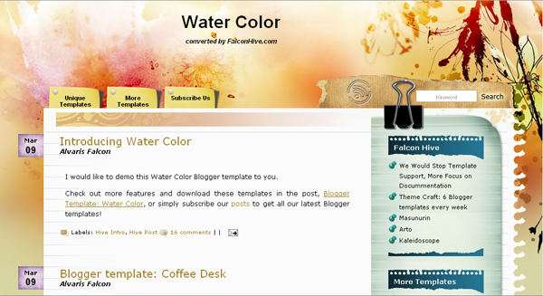 Blogspot Templates