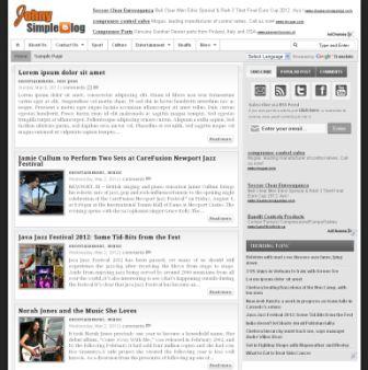 Blogspot Templates Simple