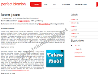 Blogspot Templates Simple White