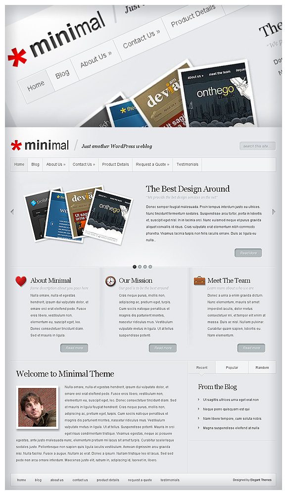 Blogspot Themes Minimalist