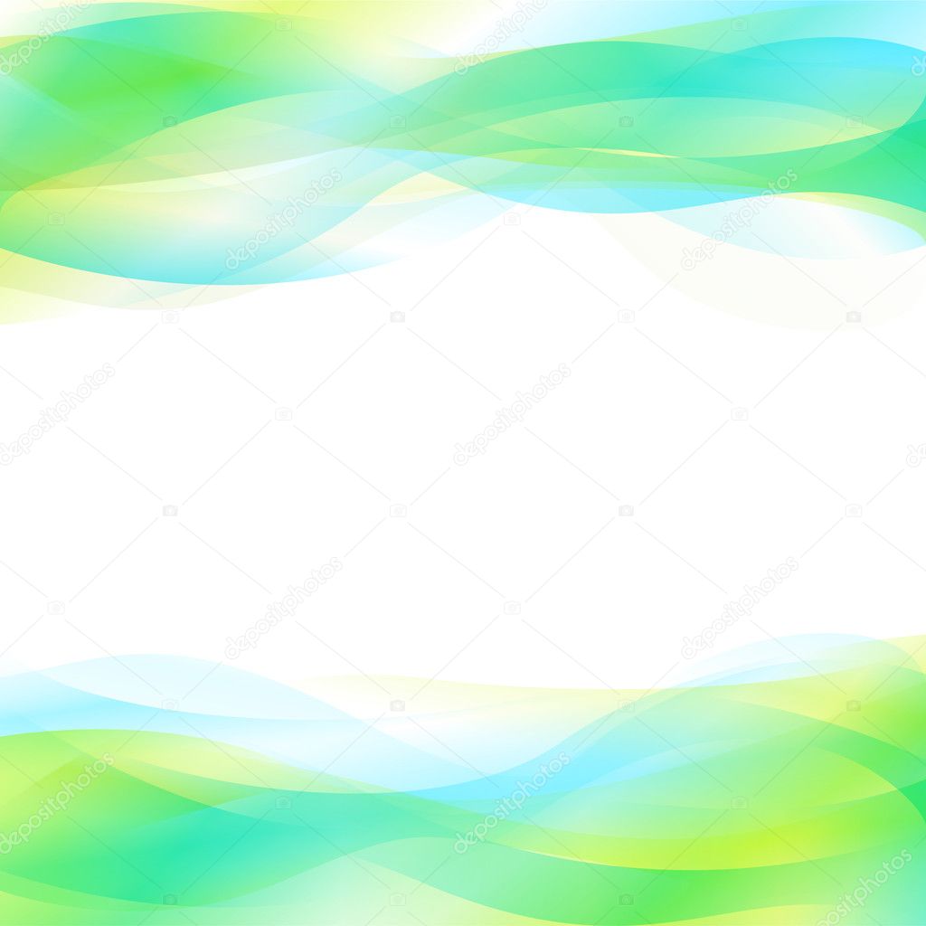 Blue And Green Background Design