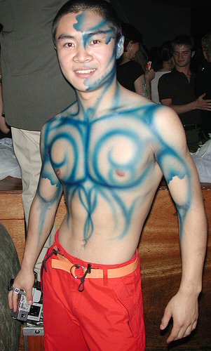 Body Painting On Men