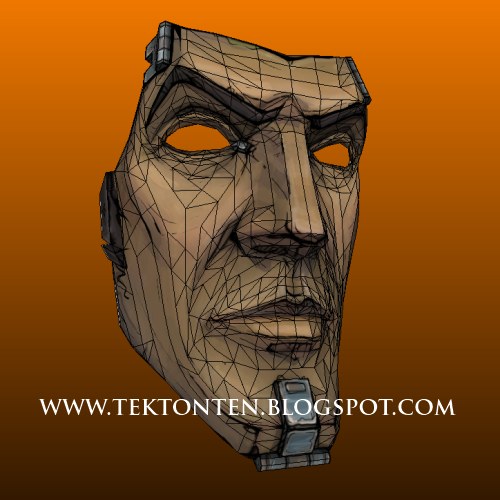 Borderlands 2 Handsome Jack Mask