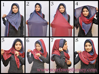 Cara Hijab Paris Modern