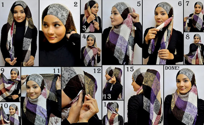 Cara Memakai Hijab Modern 2013