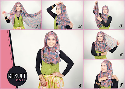 Cara Memakai Hijab Modern 2013