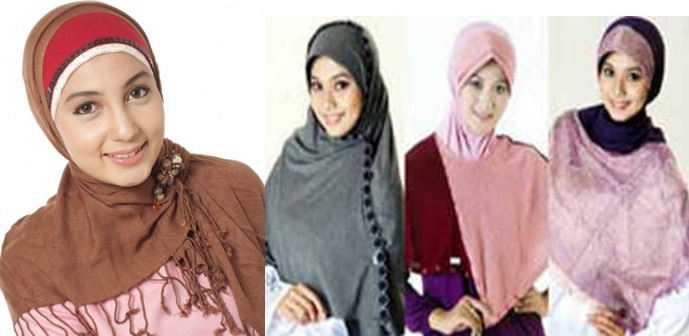 Cara Memakai Hijab Modern 2013