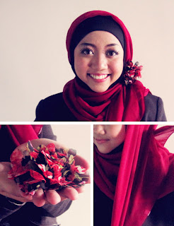 Cara Memakai Hijab Paris Modern