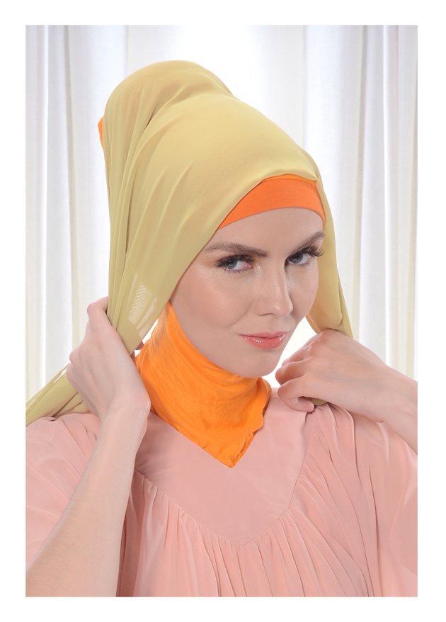 Cara Pakai Hijab Modern Segi Empat