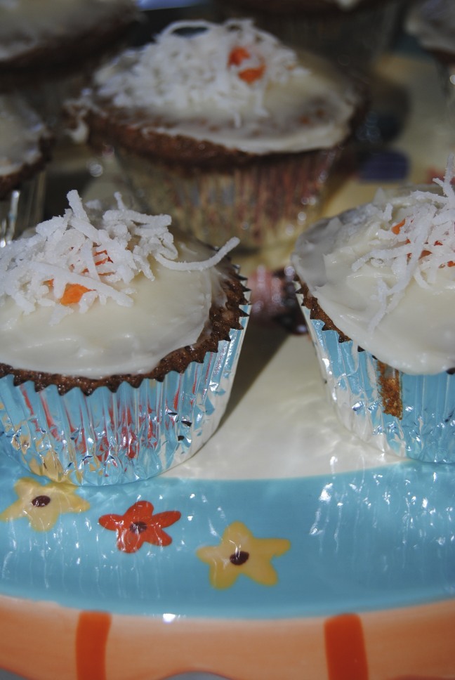 Carrot Cake Cupcakes Recipe Paula Deen