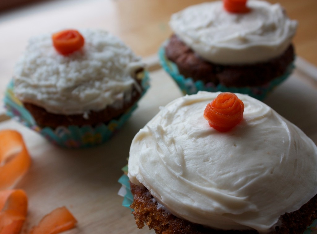 Carrot Cake Cupcakes Recipe With Cream Cheese Frosting