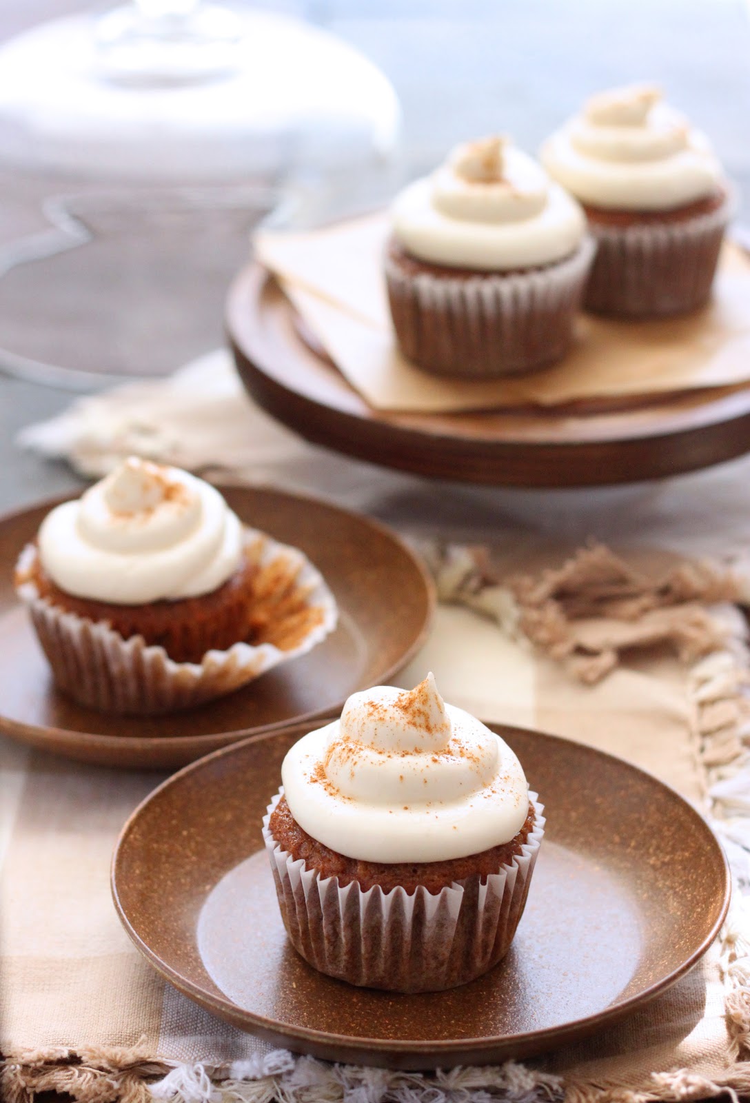 Carrot Cake Cupcakes With Cream Cheese Frosting Recipe