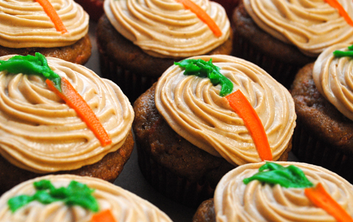 Carrot Cake Muffins With Applesauce