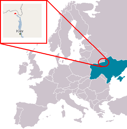 Chernobyl Map Location