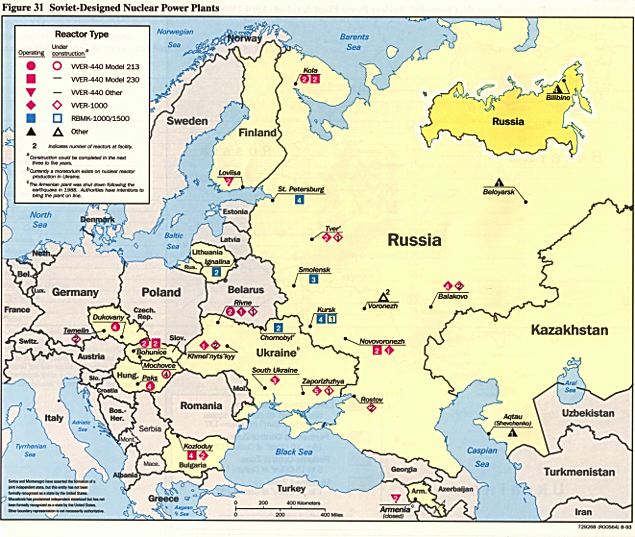 Chernobyl Map Ukraine