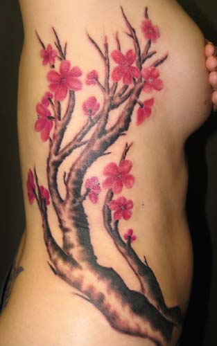 Cherry Blossom Tattoo Drawings