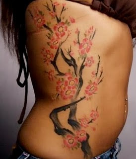 Cherry Blossom Tattoos For Women