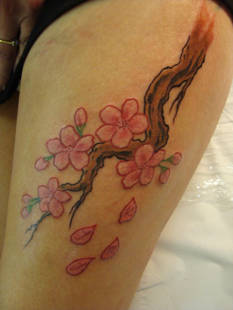 Cherry Blossom Tree Tattoo Tumblr