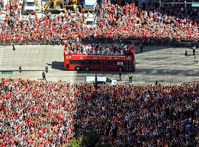 Chicago Blackhawks Parade 2013