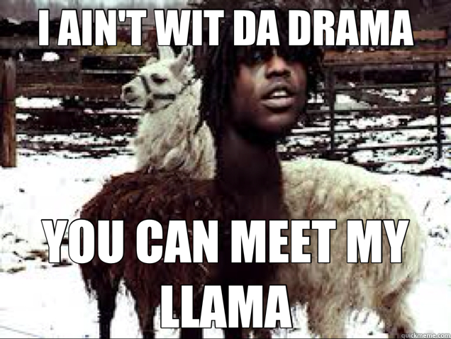 Chief Keef Llama Meme