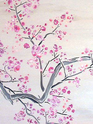 Chinese Blossom Tree Painting