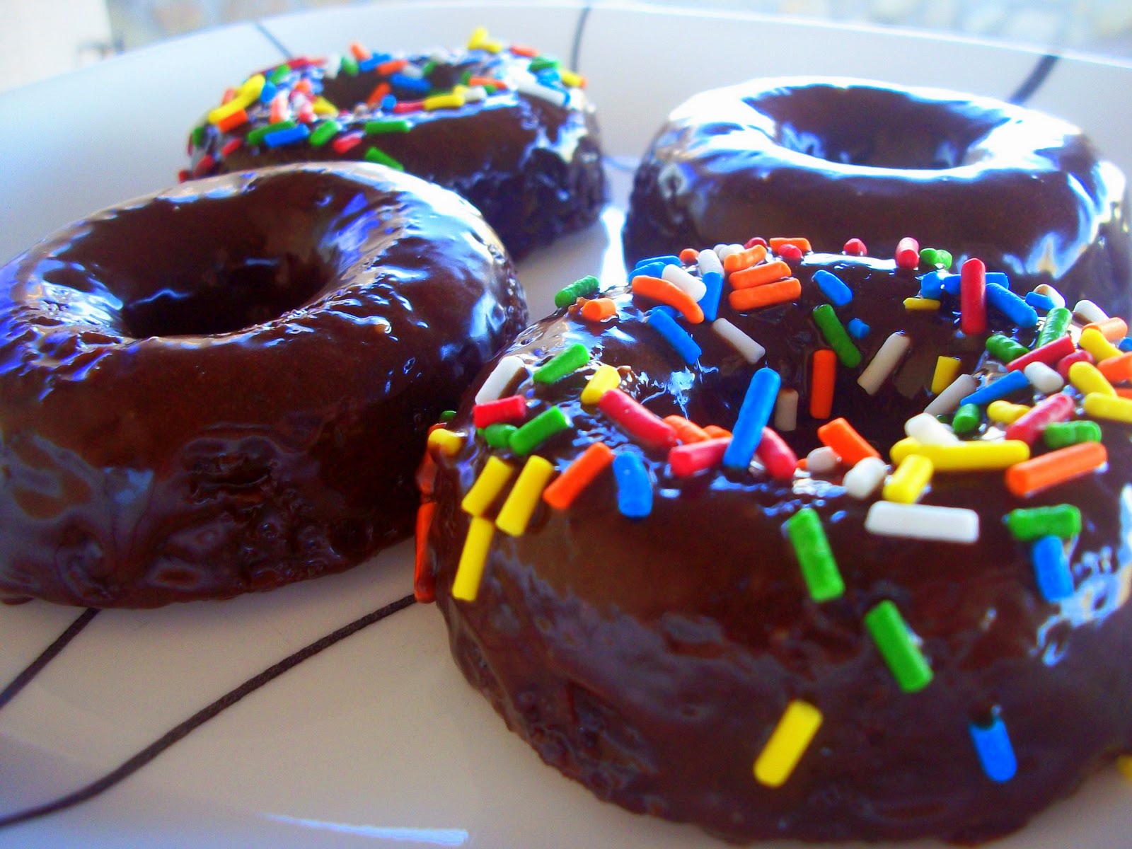 Chocolate Donuts Recipe Baked