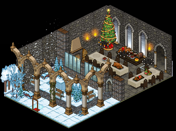Christmas Habbo Rooms