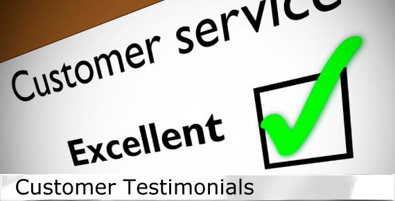 Customer Testimonials