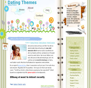 Cute Blogspot Themes