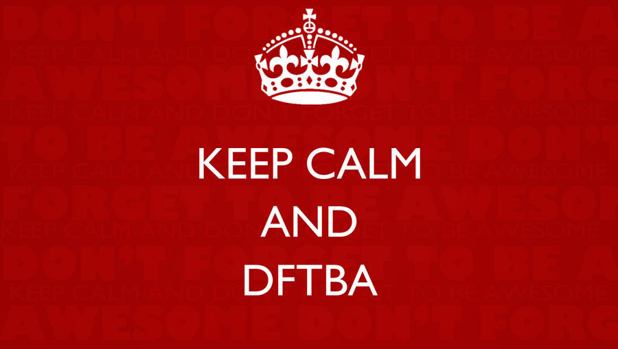 Dftba Poster