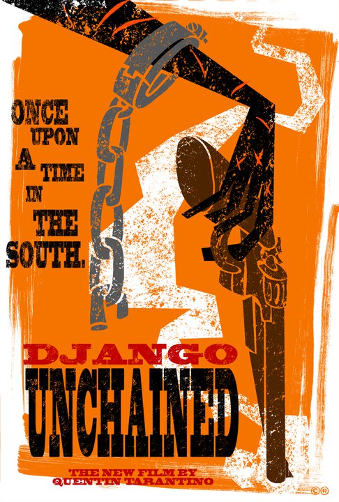 Django Unchained Poster Font