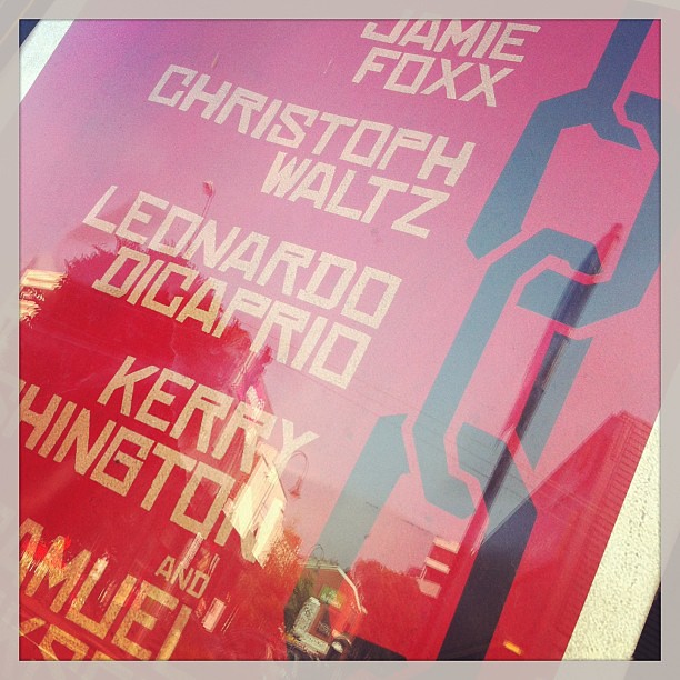 Django Unchained Poster Font