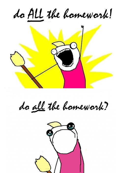 Do All The Homework Meme