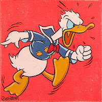 Donald Duck Angry Face