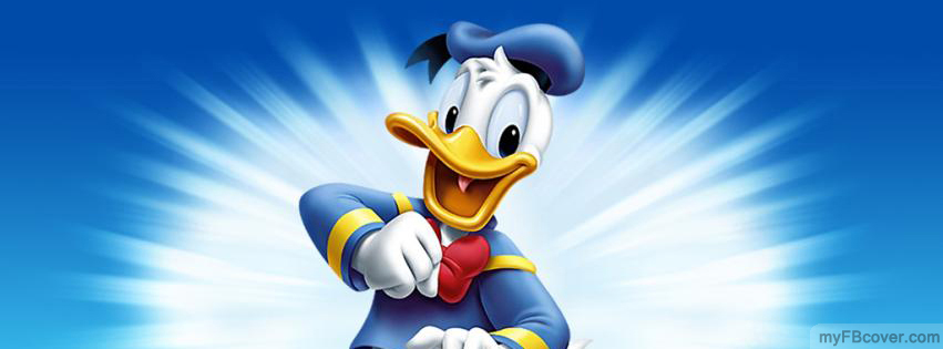 Donald Duck Facebook Cover