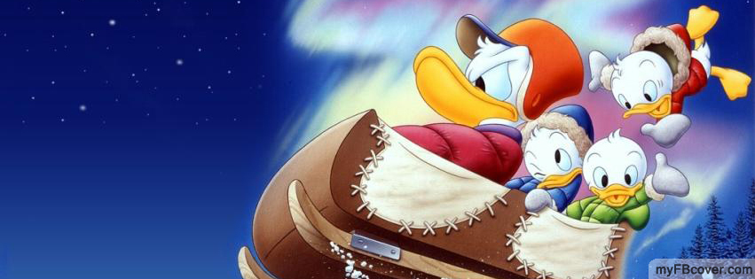 Donald Duck Facebook Cover